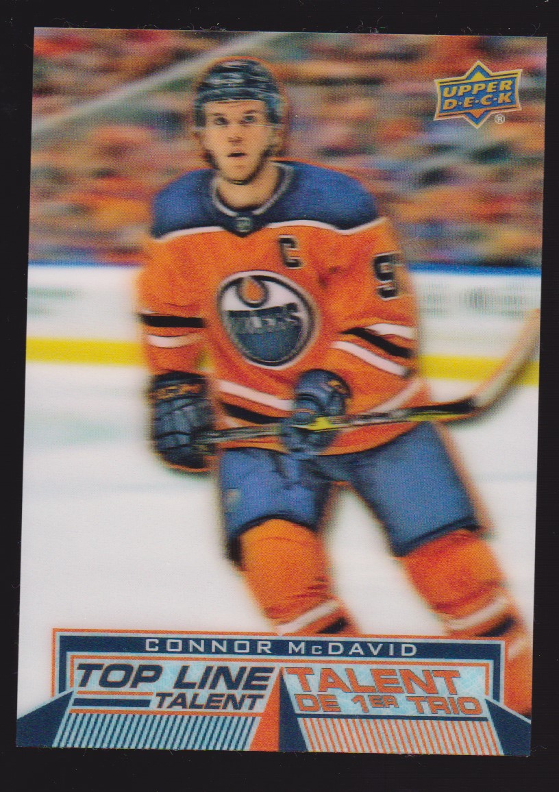 (image for) 2018-19 UD Tim Hortons Top Line Talents #TLT1 Connor McDavid
